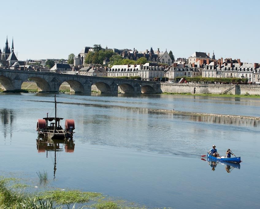 Les quais maison de vacances à Blois kayak et canoe sur la Loire