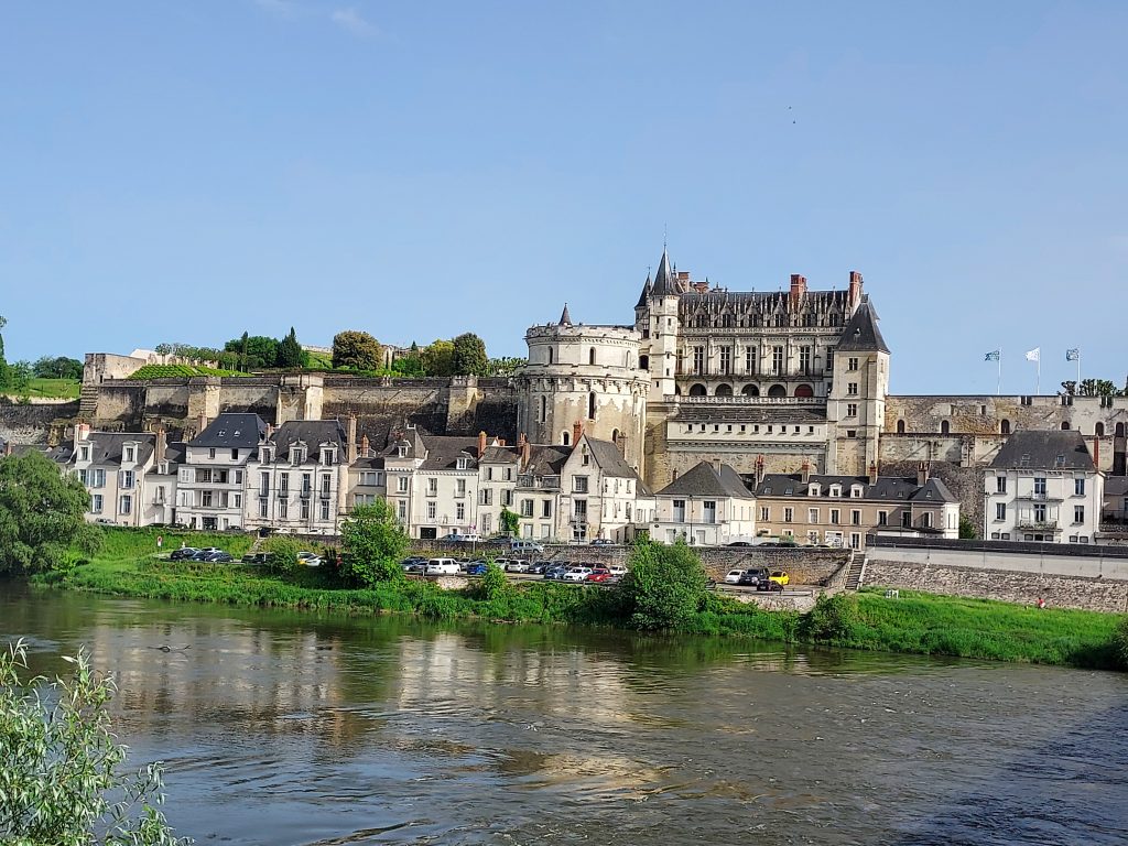Château d'Amboise, vue de l'ile d'or